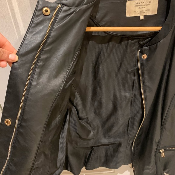 Zara Leather Jacket - Picture 6 of 7
